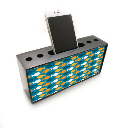 Pen Mobile Stand Holder Desk Organizer - Fish Nutcase