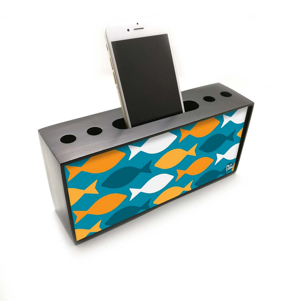 Pen Mobile Stand Holder Desk Organizer - Fish Everywhere Nutcase