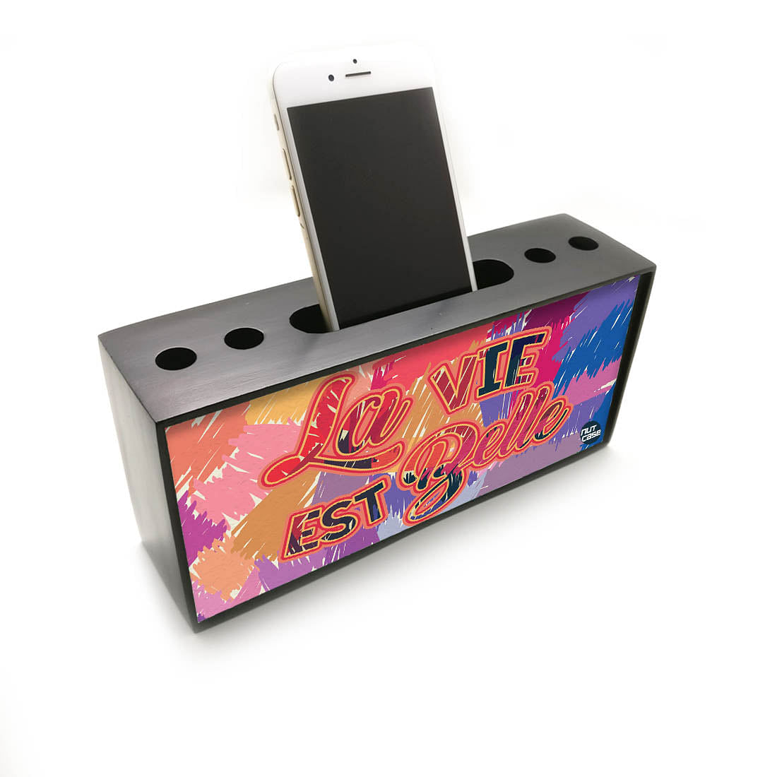 Pen Mobile Stand Holder Desk Organizer - La Vie Est Belle Nutcase