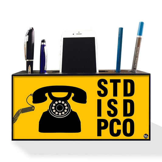 Pen Mobile Stand Holder Desk Organizer - STD ISD Nutcase