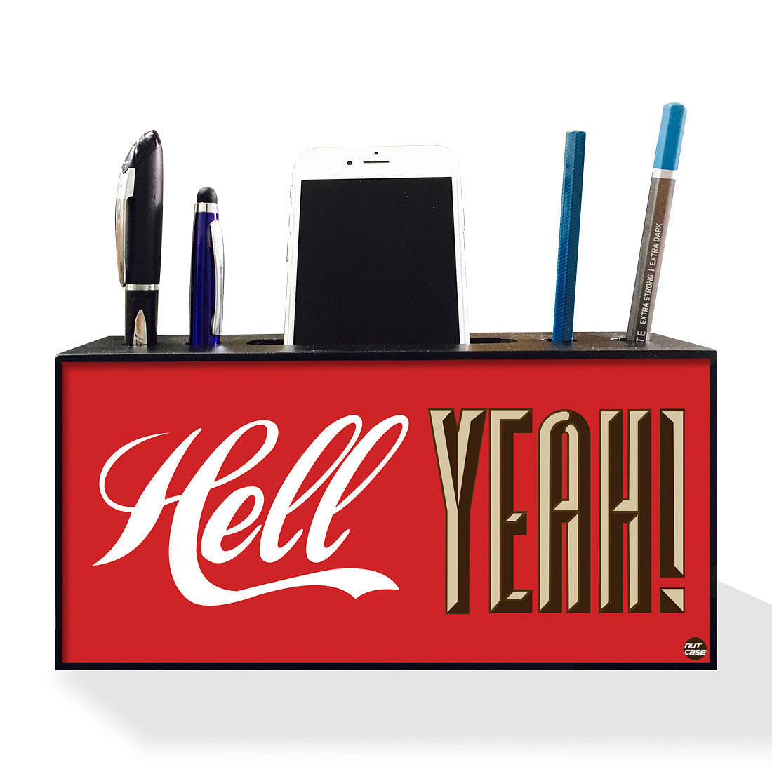 Pen Mobile Stand Holder Desk Organizer - Hell Yeah Nutcase