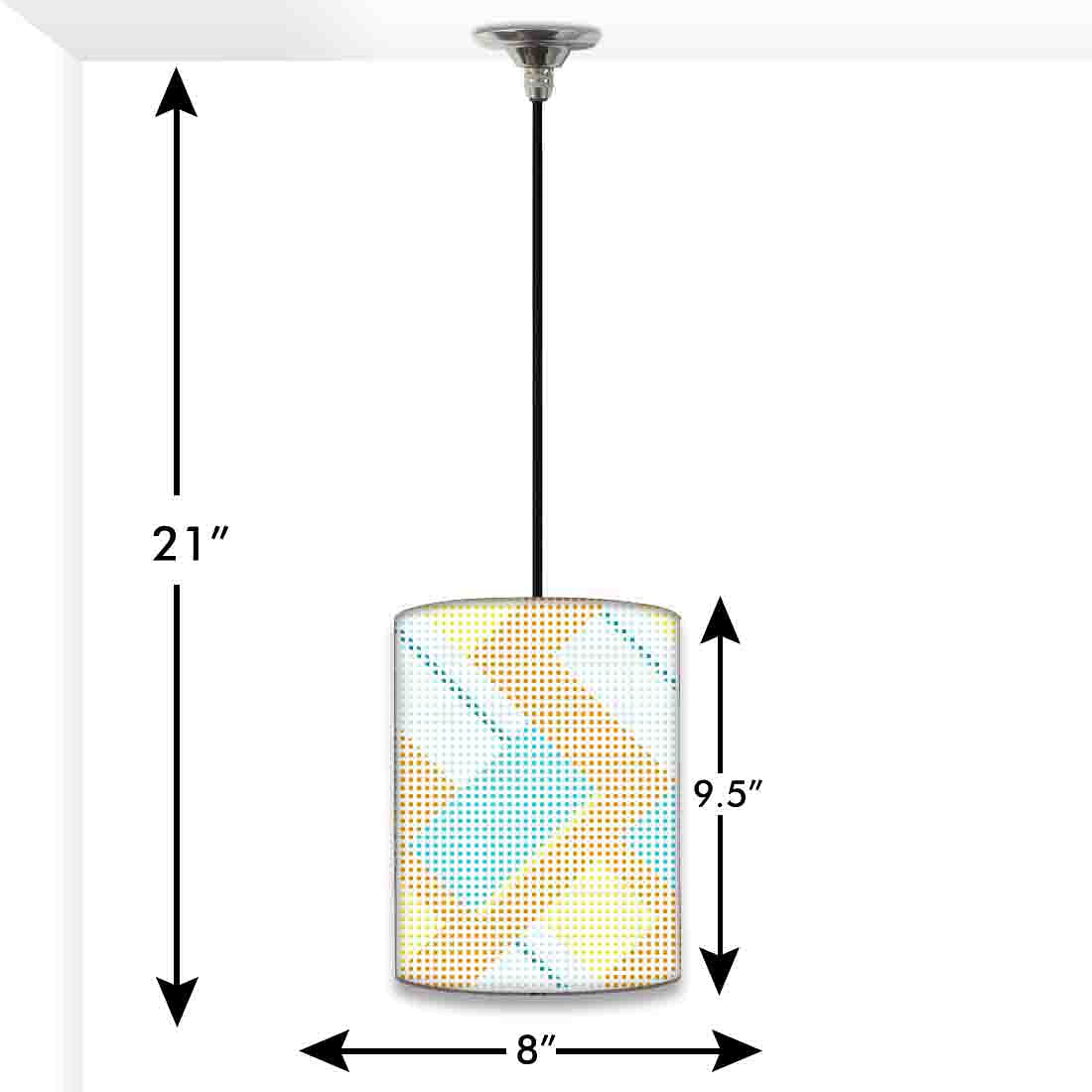 Designer Fancy Hanging Pendant Lamp - Fabric Nutcase