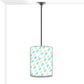 Beautiful Indoor Pendant Lamp - Yellow And White Nutcase