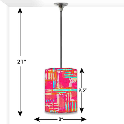 Beautiful Small Hanging Pendant Lamp - Pink Stike Nutcase