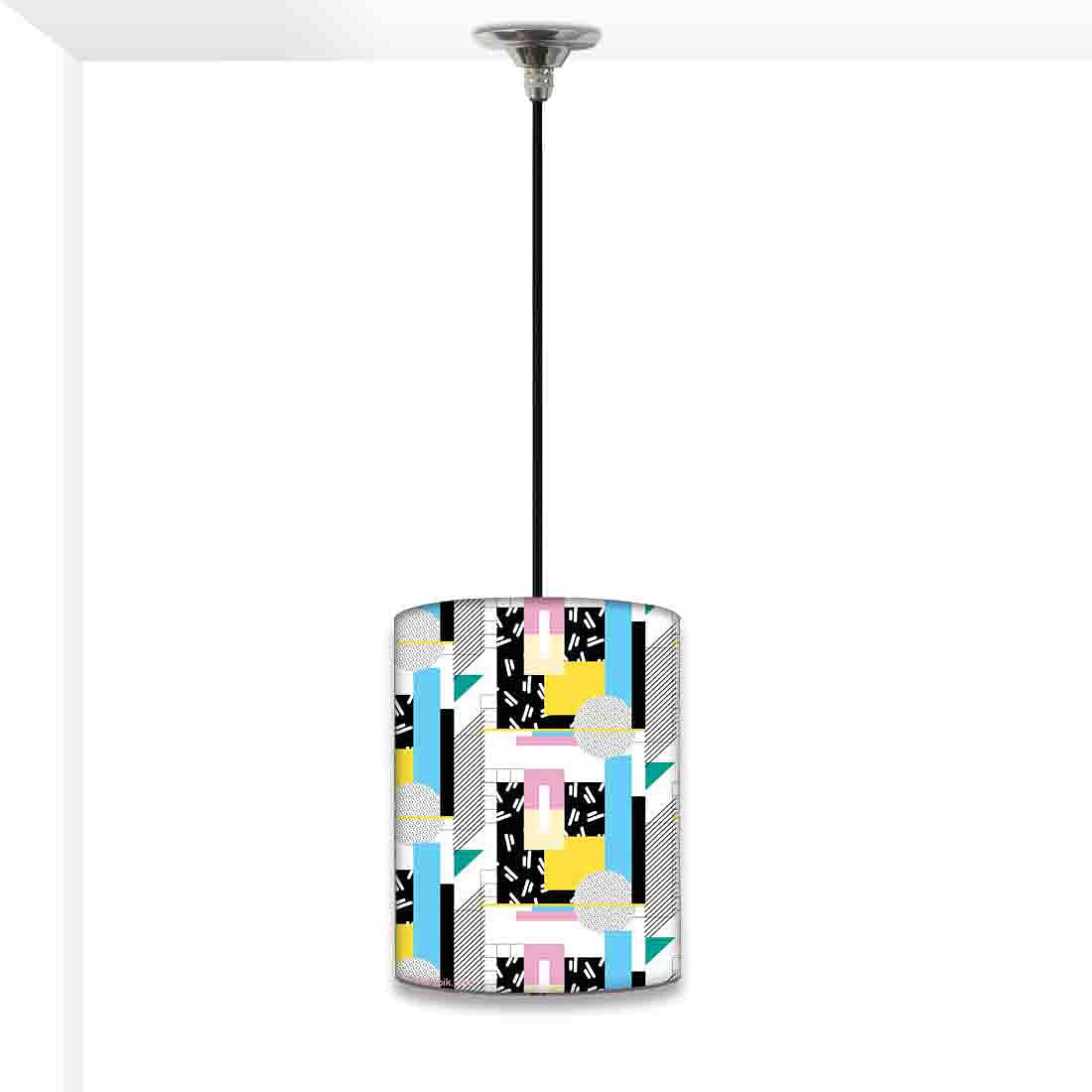 Mini Ceiling Hanging Pendant Lamp - Box Pattern Nutcase