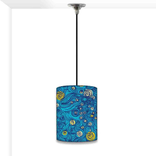 Small Hanging Pendant Lamp - Starry Starry Night Nutcase