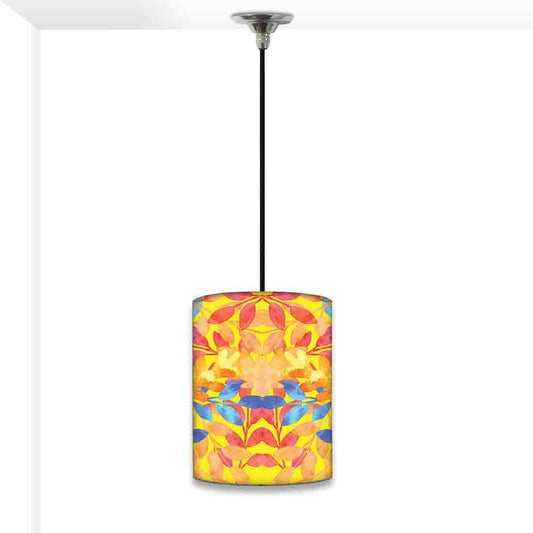 Nice Bedroom Hanging Pendant Lamp - Leaves Yellow Nutcase