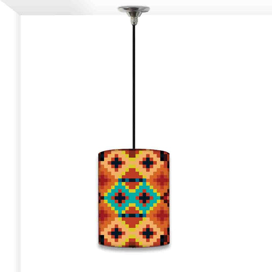 Modern Hanging Pendant Lamp - Diamond Pattern Everywhere Nutcase