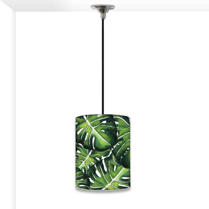 Classy Fancy Hanging Pendant Lamp - Monstera Plants Nutcase