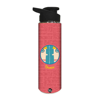 Stainless Steel Water Bottle -  Gemini Nutcase