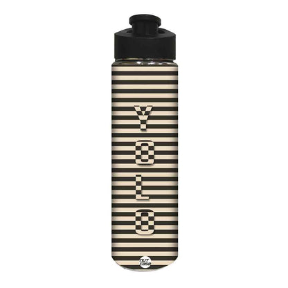 Designer Stainless Steel Water Bottle -  Yolo Nutcase