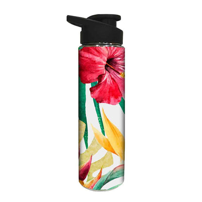 Stainless Steel Water Bottle -  Hibiscus Nutcase