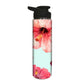 Decor Stainless Steel Water Bottle for Girls - Hibiscus Nutcase