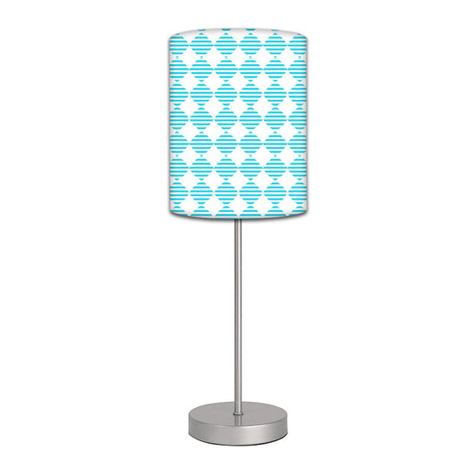 Stainless Steel Table Lamp For Living Room Bedroom -   Dimond With Strips Nutcase