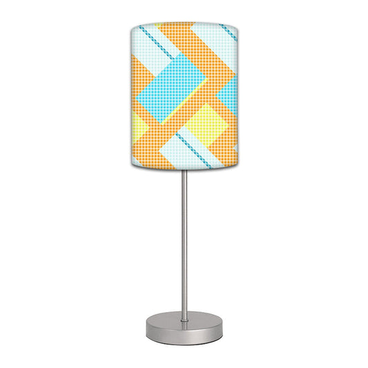 Stainless Steel Table Lamp For Living Room Bedroom -   Pattern Orange Nutcase