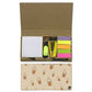 Stationery Kit Desk Organizer Memo Notepad - Chai Nutcase
