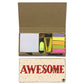 Stationery Kit Desk Organizer Memo Notepad - Awesome Nutcase
