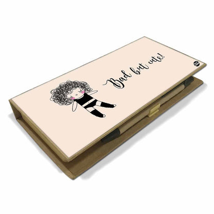 Stationery Kit Desk Organizer Memo Notepad - Bad But Cute Nutcase