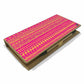 Stationery Kit Desk Organizer Memo Notepad - Pink Aztec Nutcase
