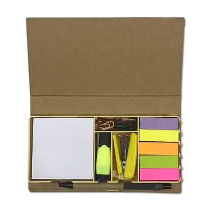 Stationery Kit Desk Organizer Memo Notepad - C'est La Vie Nutcase