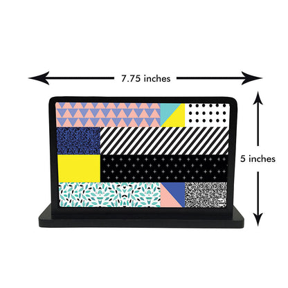 Tissue Holder Paper Napkin Stand - Pattern Black Nutcase