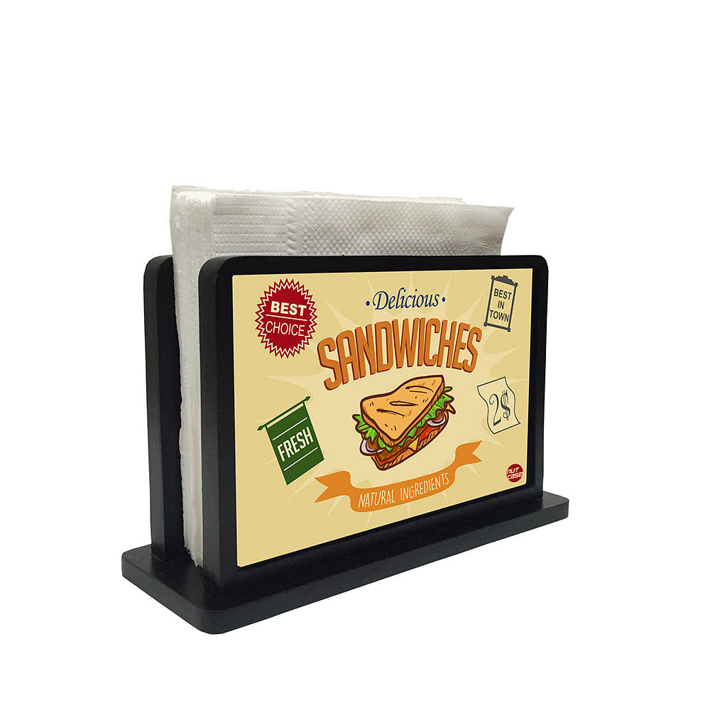 Tissue Holder Paper Napkin Stand - Sandwiches Nutcase