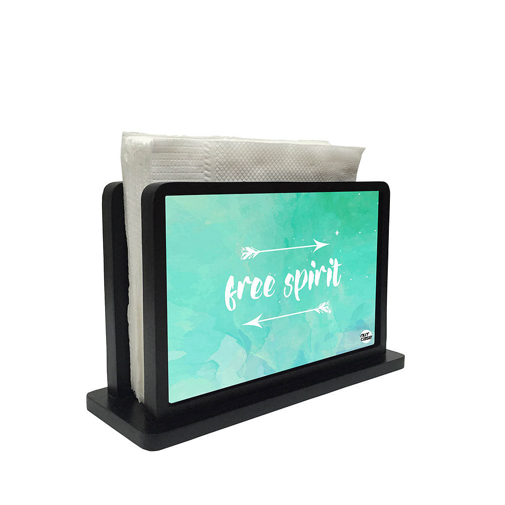 Tissue Holder Paper Napkin Stand - Free  Spirit Nutcase