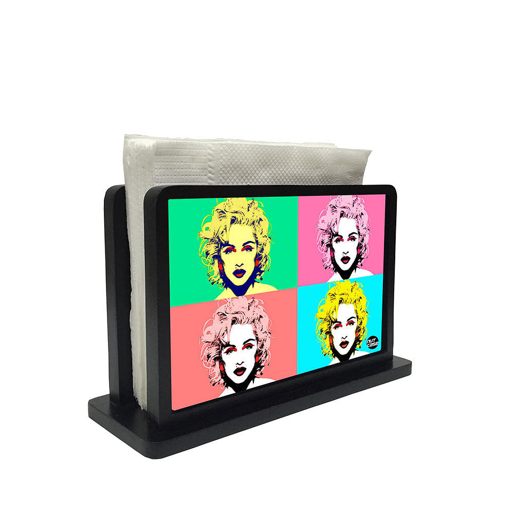 Tissue Holder Paper Napkin Stand - Marilyn Nutcase