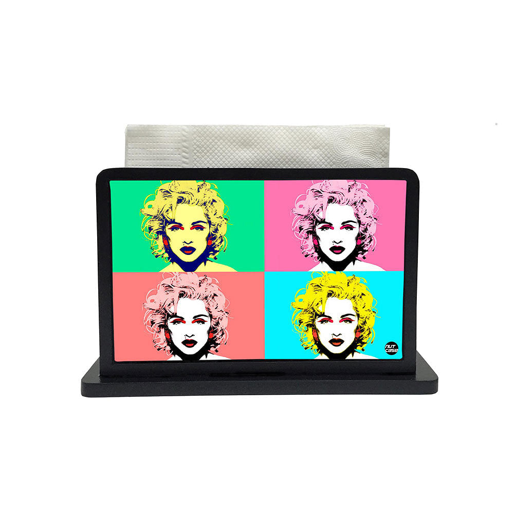 Tissue Holder Paper Napkin Stand - Marilyn Nutcase