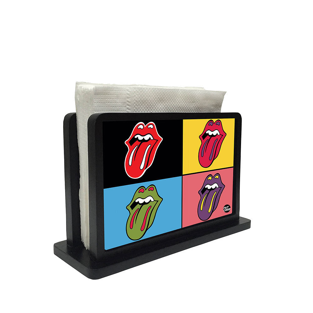 Tissue Holder Paper Napkin Stand - Lips Nutcase