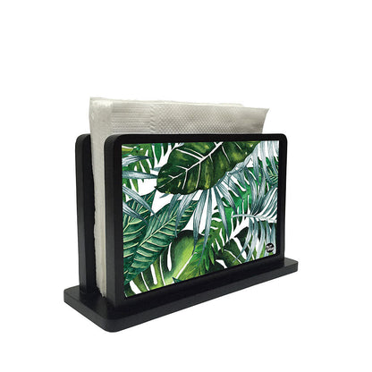 Tissue Holder Paper Napkin Stand - Monstera Leaf Nutcase