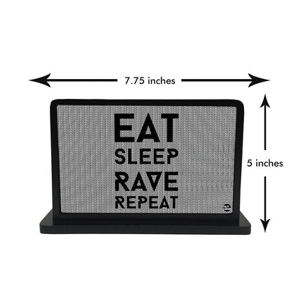 Tissue Holder Paper Napkin Stand - Eat Sleep Rave Repeat Nutcase