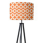 Tripod Standing Floor Lamp -Orange Patterns Nutcase