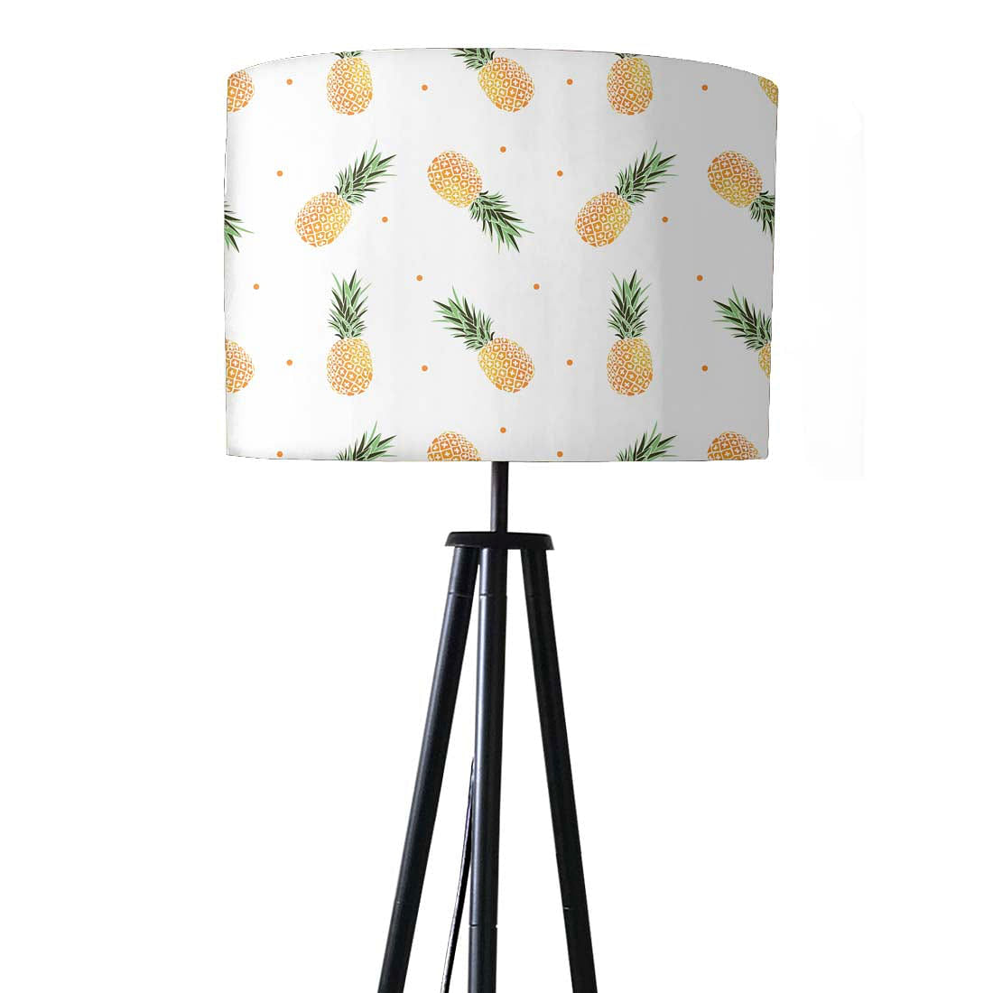 Pineapples Tripod Standing Floor Lamp for Kids Room Nutcase