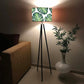 Metal Tripod Floor Lamp Standing Light for Bedroom Nutcase