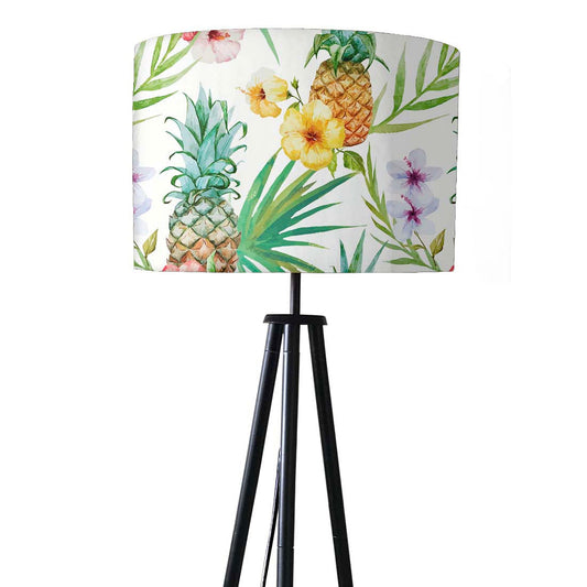 Tripod Standing Floor Lamp -Fruits Floral Nutcase