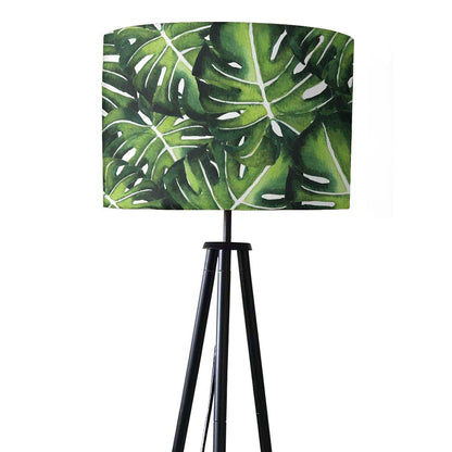 Tripod Standing Floor Lamp -Monestera Jungle Nutcase