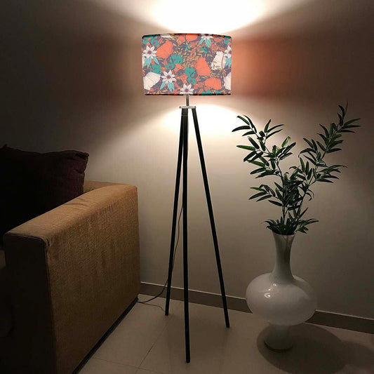 Tripod Metal Bedside Standing Floor Lamp - Fall Season Nutcase