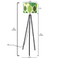 Tripod Floor Standing Lamp Light for Bedroom Nutcase