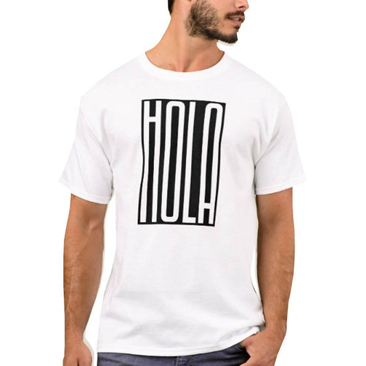 Nutcase Designer Round Neck Men's T-Shirt Wrinkle-Free Poly Cotton Tees - Hola Nutcase