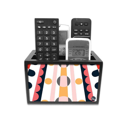 Budget Friendly Remote Holder For TV / AC Remotes -  Dot Pattern Nutcase