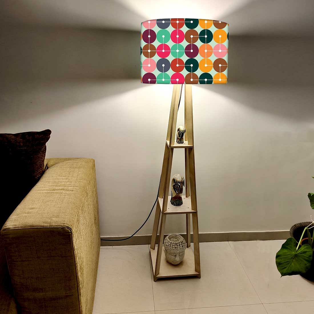 Tripod Floor Standing Lamps for Living Room - Retro Décor Nutcase