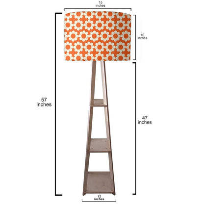 Standing Lamps For Living Room - Orange Patterns Nutcase