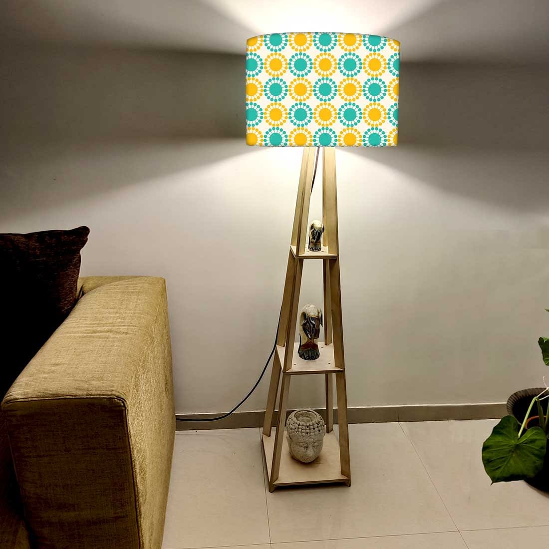 Floor Lamp for Reading for Bedroom -  Circles Nutcase