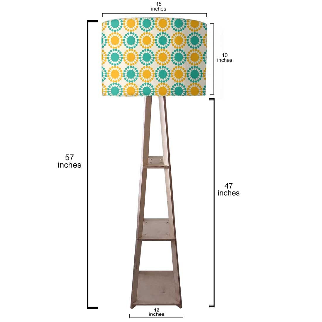 Floor Lamp for Reading for Bedroom -  Circles Nutcase