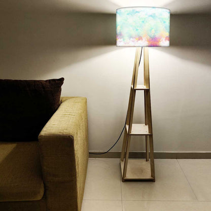 Small Wooden Floor Lamp - Astroworld Nutcase
