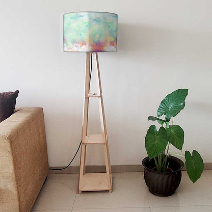 Small Wooden Floor Lamp - Astroworld Nutcase