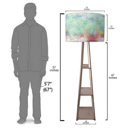 Small Wooden Floor Lamp - Astroworld Nutcase
