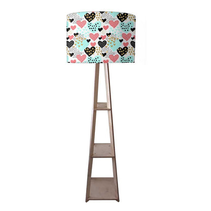 Tall Wooden Standing Lamps - Sweethearts Nutcase