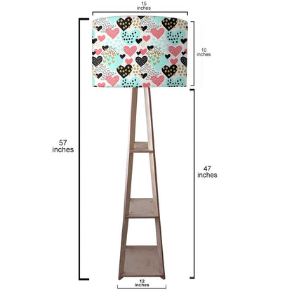 Tall Wooden Standing Lamps - Sweethearts Nutcase